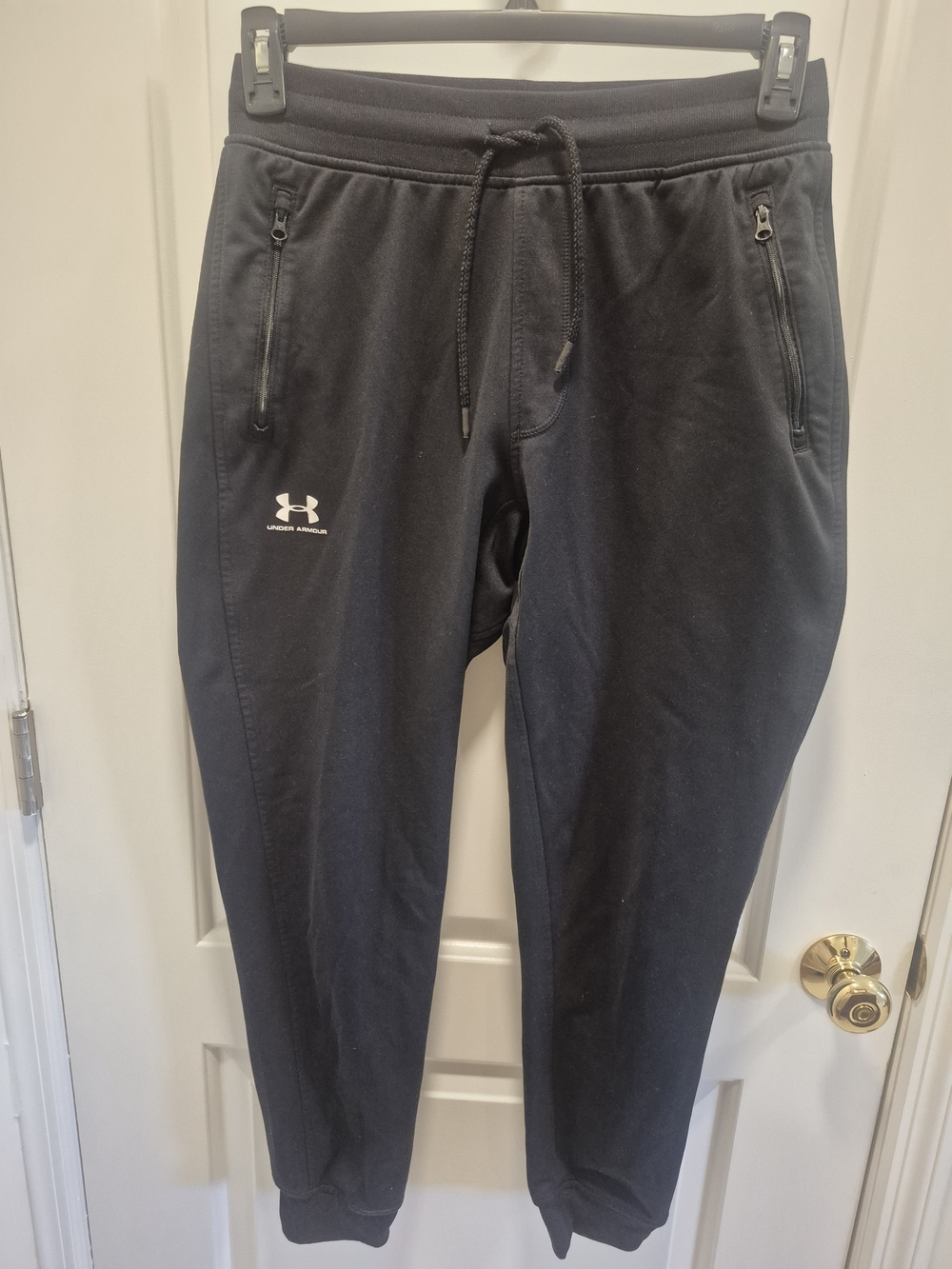 Under Armour Black Men's Joggers with Zip Pockets